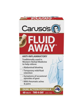 Caruso's Fluid Clear Two-A-Day 60 Tablets