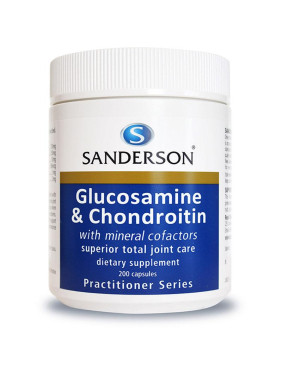 Sanderson Glucosamine & Chondroitin With Co-Factors 200 Capsules